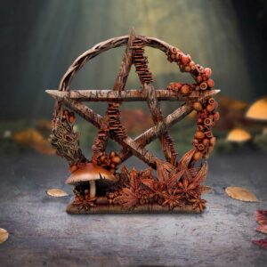 Season of the Pentagram Mabon (Autumn) 16.5cm | Decor | Niffty Witchy Supplies UK