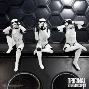 Three Wise Sitting Stormtroopers 11cm | Decor | Niffty Witchy Supplies UK