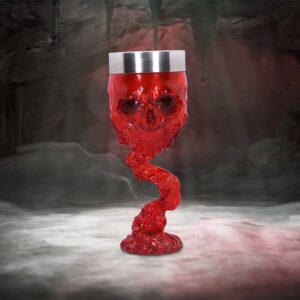 Soul Spirit Fire Goblet (Red) 19.3cm | Enchanted Kitchen | Niffty Witchy Supplies UK