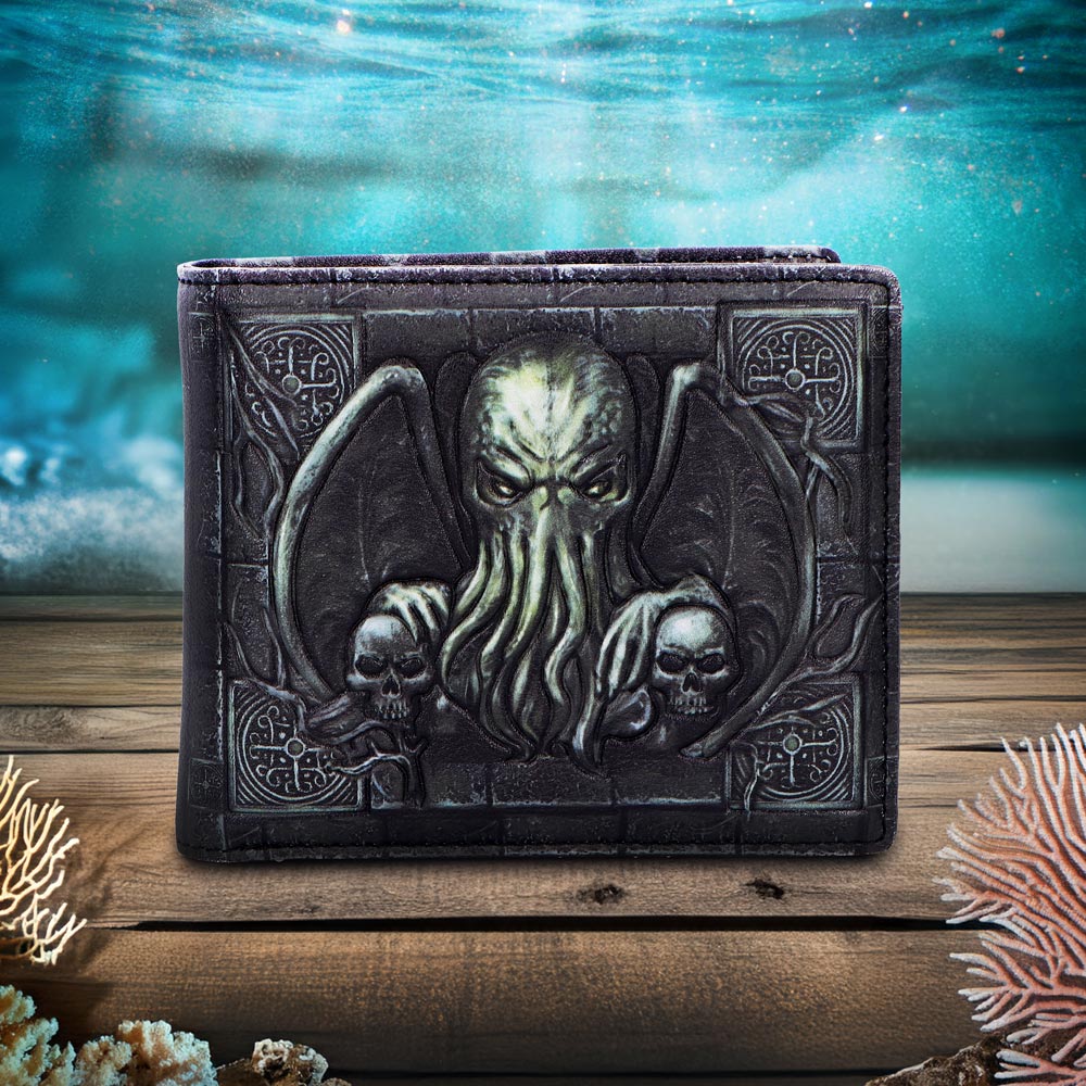 Cthulhu Wallet 11cm | Bags | Niffty Witchy Supplies UK