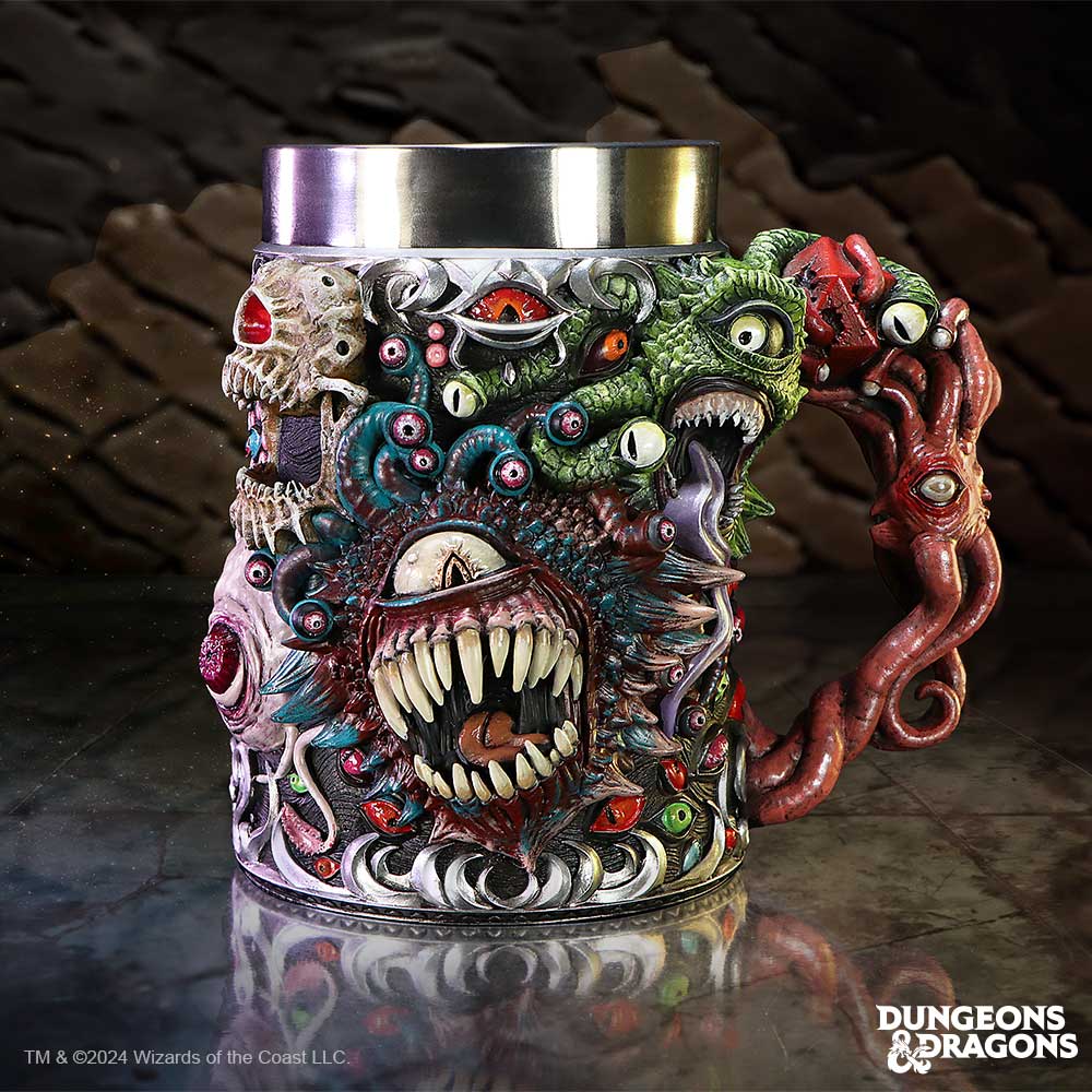 Dungeons & Dragons Beholder Tankard 17cm | Enchanted Kitchen | Niffty Witchy Supplies UK
