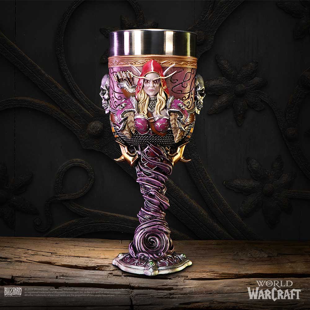 World of Warcraft Sylvanas Goblet 19.5cm | Enchanted Kitchen | Niffty Witchy Supplies UK