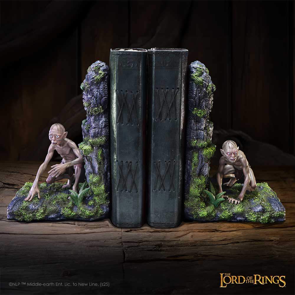 Lord of the Rings Gollum & Smeagol Bookends 24.5cm | Decor | Niffty Witchy Supplies UK