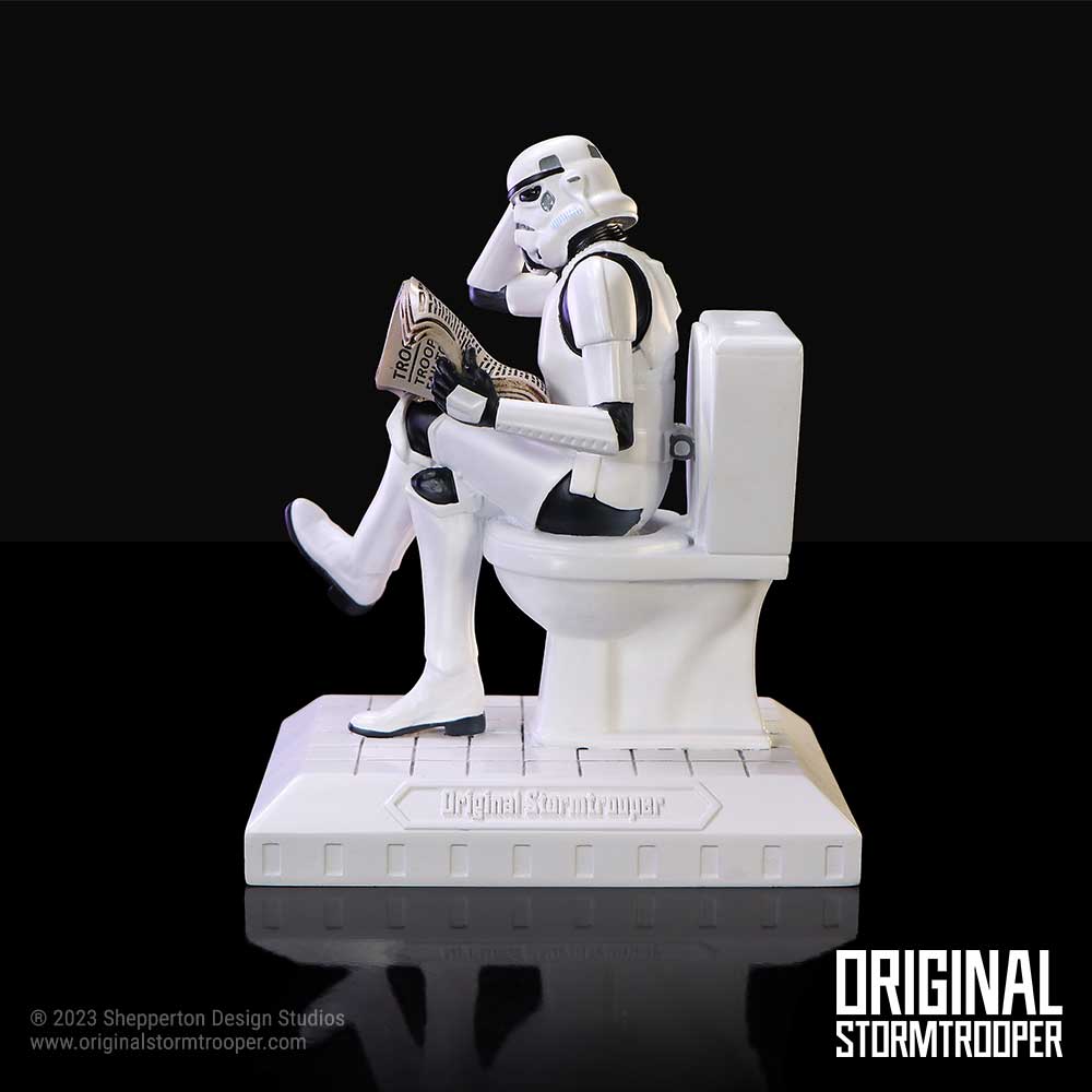 Stormtrooper Pooper Trooper 14cm | Decor | Niffty Witchy Supplies UK