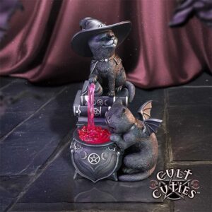 Cult Cuties Curious Cauldron 18.5cm | Cult Cuties | Niffty Witchy Supplies UK
