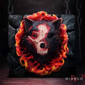 Diablo® IV Mephisto Wall Plaque 29.3cm | Decor | Niffty Witchy Supplies UK