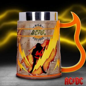ACDC High Voltage Tankard 17cm | Enchanted Kitchen | Niffty Witchy Supplies UK