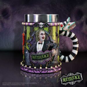 Beetlejuice Tankard 17cm | Enchanted Kitchen | Niffty Witchy Supplies UK