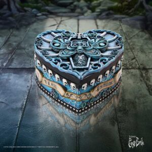 Corpse Bride With This Ring Vow Box 9.5cm | Decor | Niffty Witchy Supplies UK