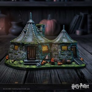 Harry Potter Hagrids Hut Light up Figurine 20cm | Decor | Niffty Witchy Supplies UK