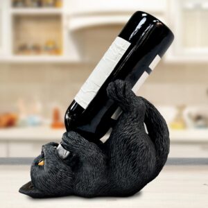 Black Cat Guzzler 24cm | Decor | Niffty Witchy Supplies UK