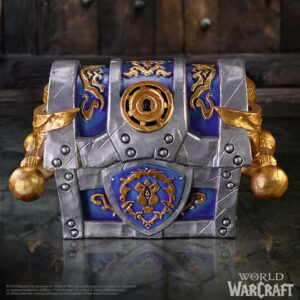 World of Warcraft Alliance War Chest Box 18.5cm | Decor | Niffty Witchy Supplies UK