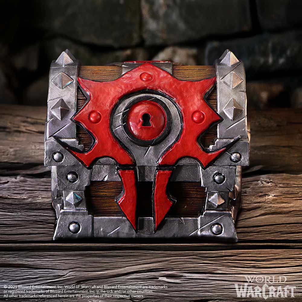 World of Warcraft Horde War Chest Box 13cm | Niffty Witchy Supplies UK