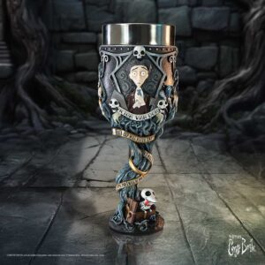 Corpse Bride Your Cup Will Never Empty Vow Goblet 21cm | Enchanted Kitchen | Niffty Witchy Supplies UK