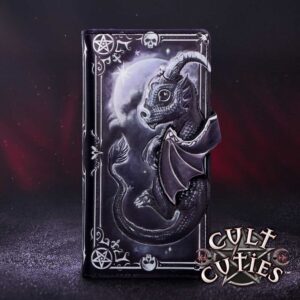 Moon of Lucifly Embossed Purse 18.5cm | Bags & Wallets | Niffty Witchy Supplies UK
