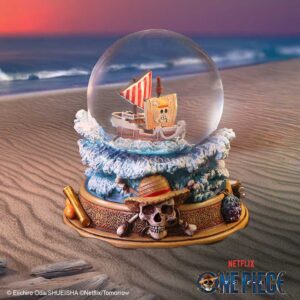 One Piece Going Merry Snow Globe 14cm | Decor | Niffty Witchy Supplies UK
