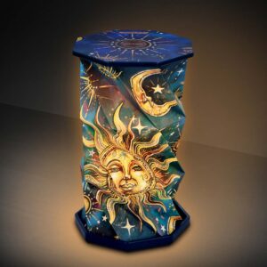 Celestial Foldable Lamp 21cm | Decor | Niffty Witchy Supplies UK