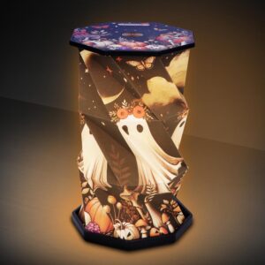 Harvest Haunting Foldable Lamp 21cm | Decor | Niffty Witchy Supplies UK