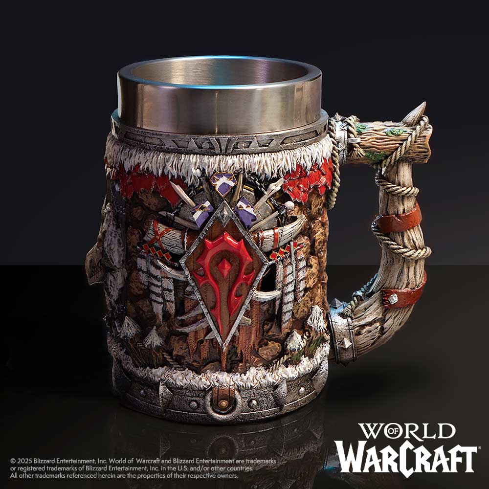 World of Warcraft Horde Tankard 15.5cm | Enchanted Kitchen | Niffty Witchy Supplies UK