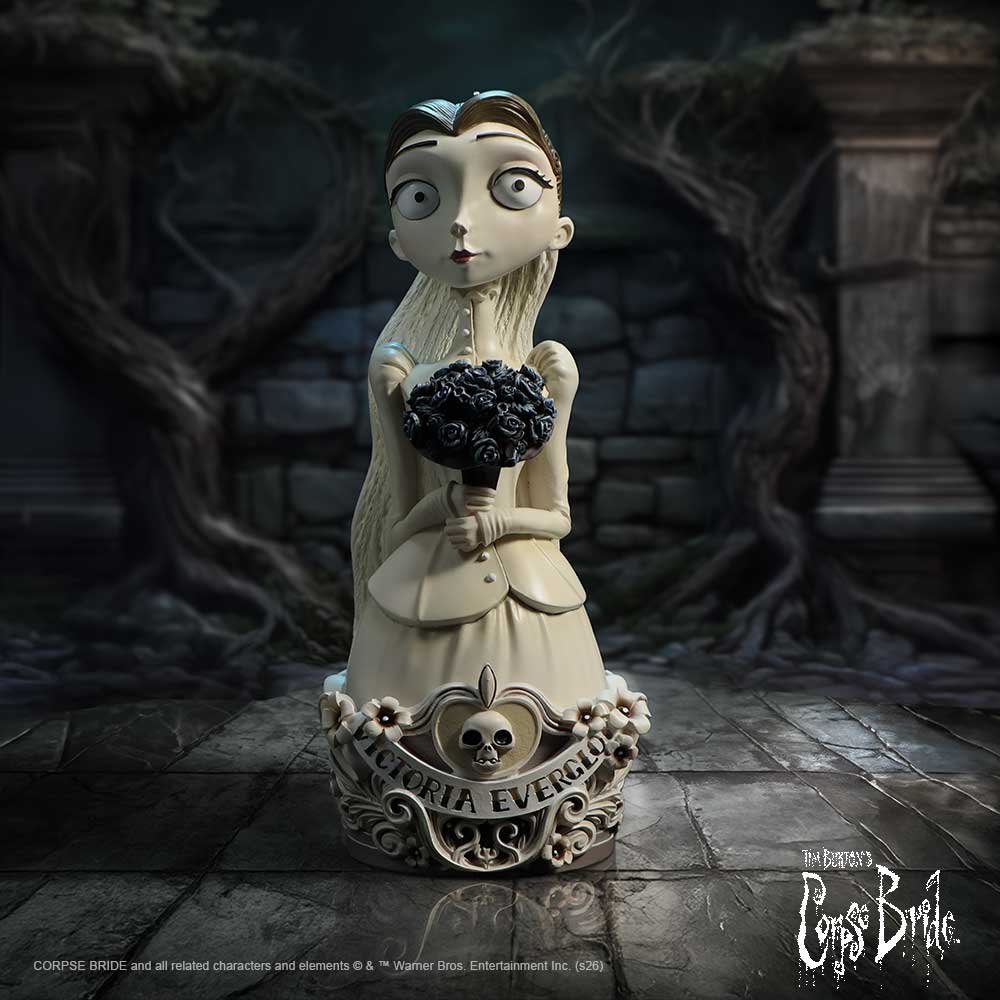 Corpse Bride Victoria Bust 27.9cm | Decor | Niffty Witchy Supplies UK