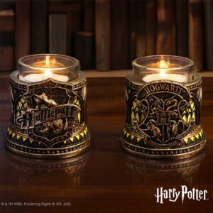 Harry Potter Hufflepuff Tea Light 8cm | Enchanted Kitchen | Niffty Witchy Supplies UK