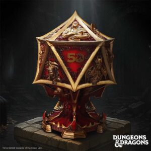 Dungeons & Dragons 50th Anniversary Collectors Box 26cm | Decor | Niffty Witchy Supplies UK