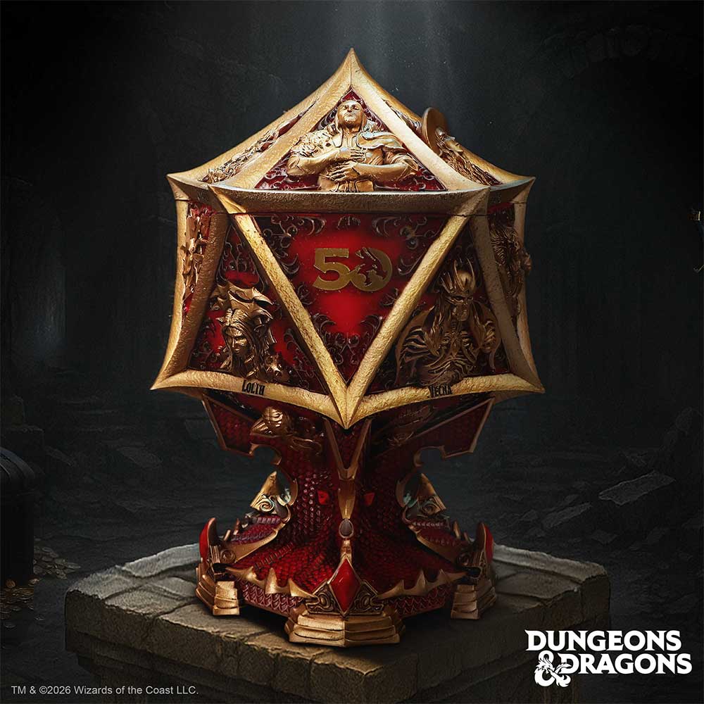 Dungeons & Dragons 50th Anniversary Collectors Box 26cm | Decor | Niffty Witchy Supplies UK
