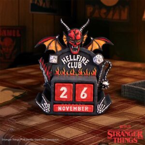 Stranger Things Hellfire Club Perpetual Calendar | Decor | Niffty Witchy Supplies UK