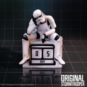 Stormtrooper What a Day Perpetual Calendar 14cm | Decor | Niffty Witchy Supplies UK