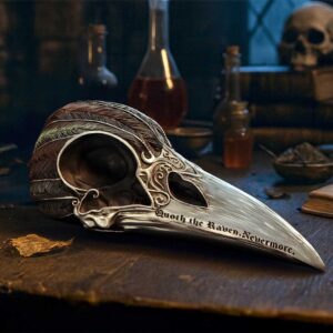 Quoth The Raven 20.2cm | Decor | Niffty Witchy Supplies UK