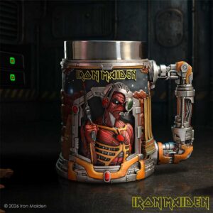 Iron Maiden Somewhere In Time Tankard 15.5cm | Enchanted Kitchen | Niffty Witchy Supplies UK