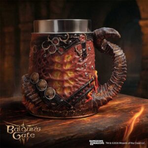 Baldur's Gate 3 Karlach Tankard 16.5cm | Enchanted Kitchen | Niffty Witchy Supplies UK