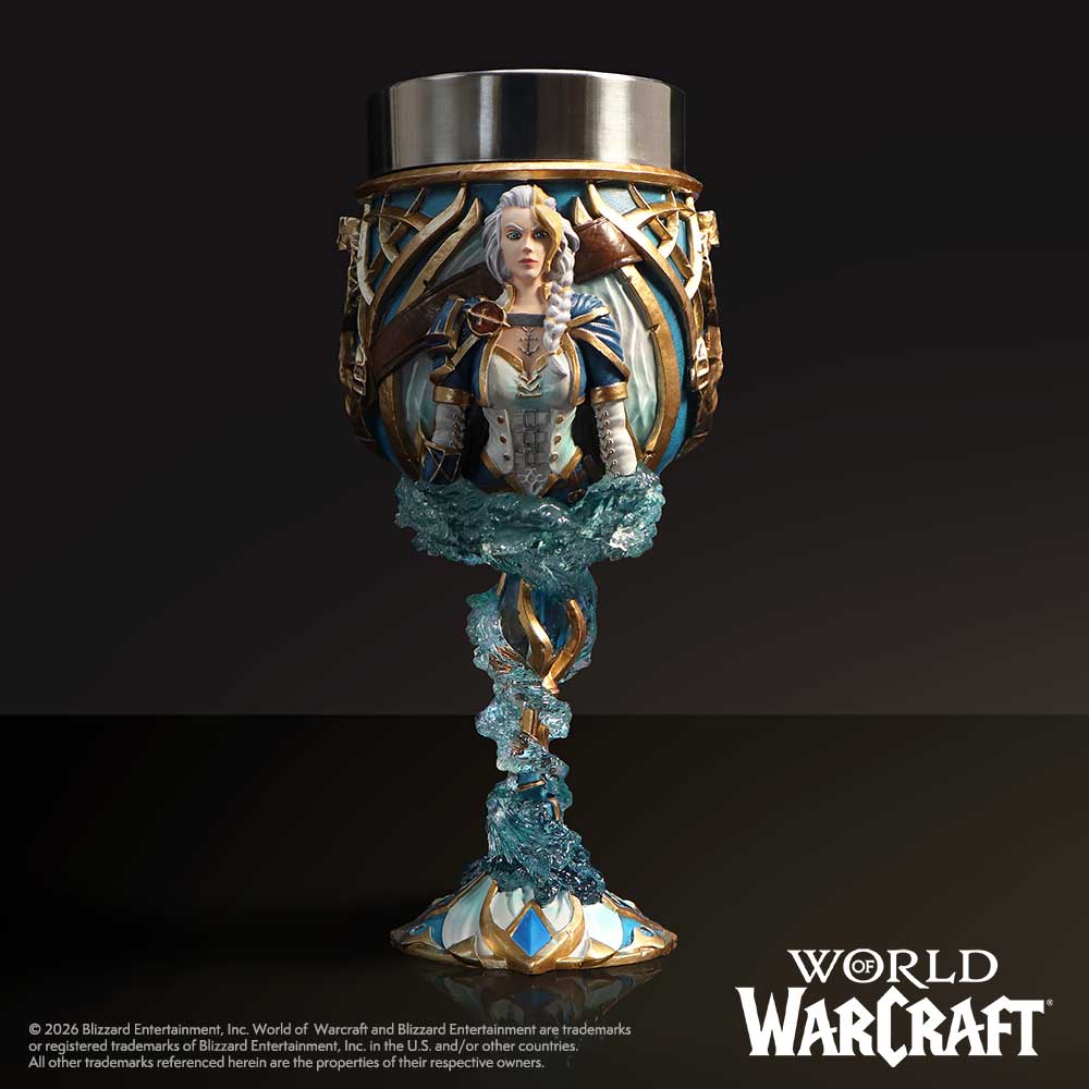 World of Warcraft Jaina Proudmoore Goblet 19.5cm | Enchanted Kitchen | Niffty Witchy Supplies UK