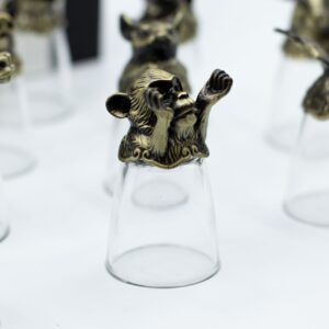 Gift Set of 12 Glasses (25ml) - Forest & Mystical Creatures