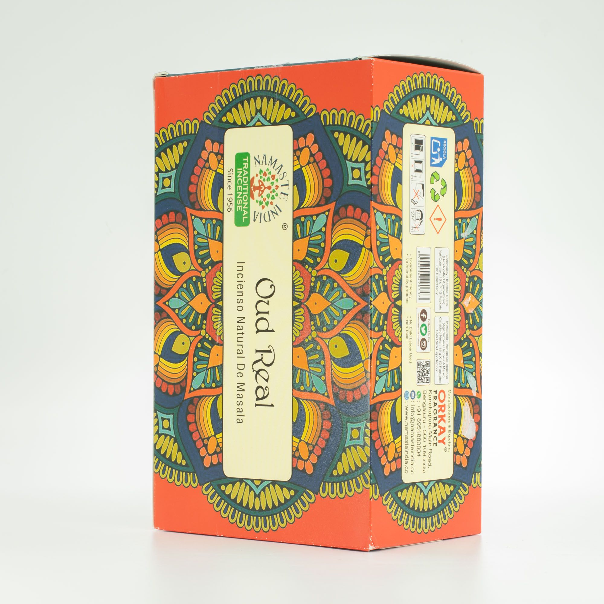 Namaste Mandala Masala Incense - Oud Royal - Image 5