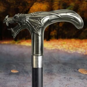 Dragon's Roar Swaggering Cane 89cm | Decor | Niffty Witchy Supplies UK