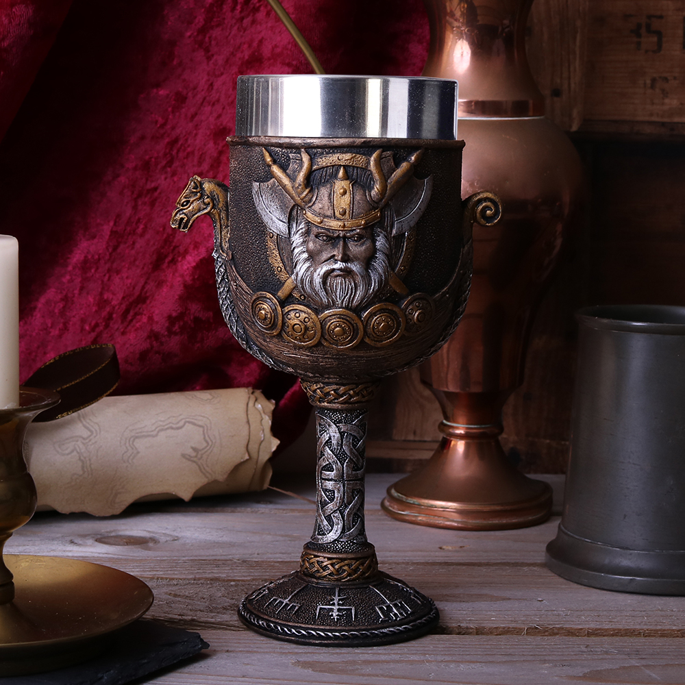 Valhalla Goblet 17cm | Enchanted Kitchen | Niffty Witchy Supplies UK