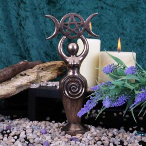Triple Goddess Idol 20cm | Decor | Niffty Witchy Supplies UK