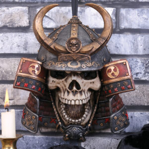Kabuto Skull 26.6cm | Decor | Niffty Witchy Supplies UK