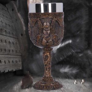 Valkyrie Goblet 17cm | Enchanted Kitchen | Niffty Witchy Supplies UK