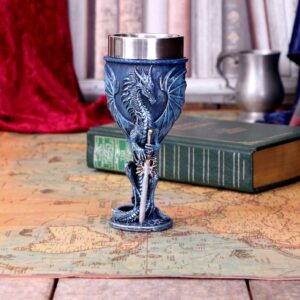 Sea Blade Goblet by Ruth Thompson 17.8cm | Enchanted Kitchen | Niffty Witchy Supplies UK