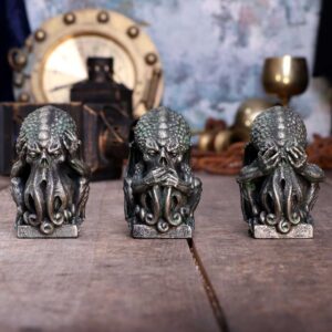 Three Wise Cthulhu 7.6cm | Decor | Niffty Witchy Supplies UK