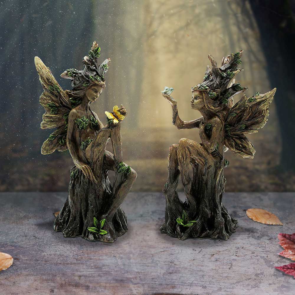 Woodland Beauty (set of 2) 15.5cm | Decor | Niffty Witchy Supplies UK