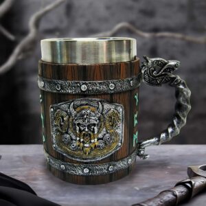 Norseman Tankard 16cm | Enchanted Kitchen | Niffty Witchy Supplies UK