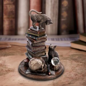Feline Scholars 18cm | Decor | Niffty Witchy Supplies UK