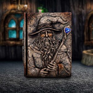 Wizard's Grimoire Journal 19cm | Grimoires | Niffty Witchy Supplies UK