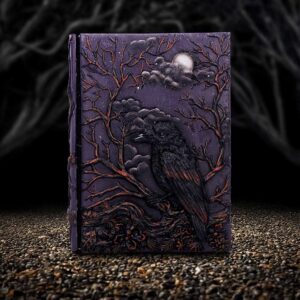 Raven's Grimoire Journal 19cm | Grimoires | Niffty Witchy Supplies UK