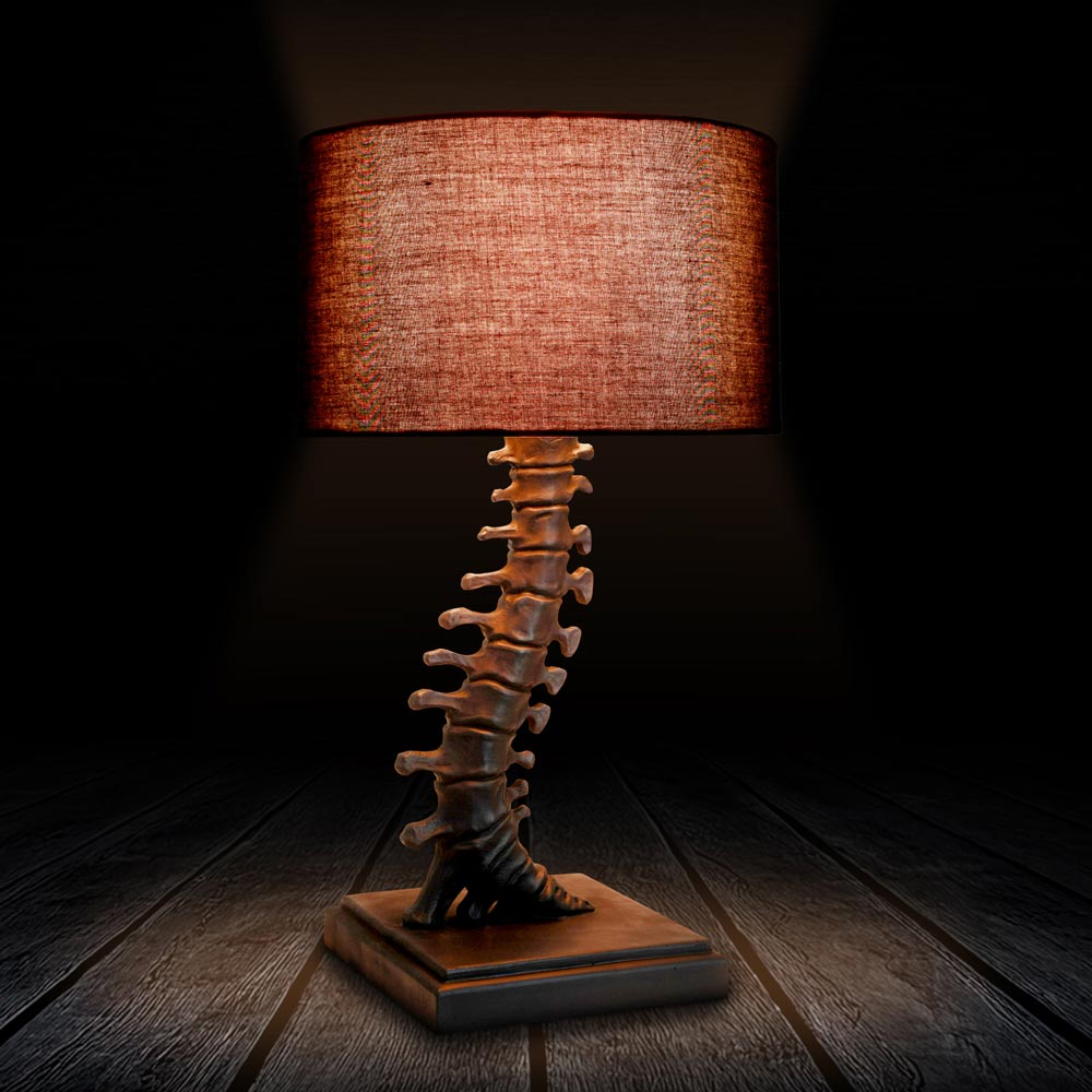 Vertebrae Lamp | Decor | Niffty Witchy Supplies UK