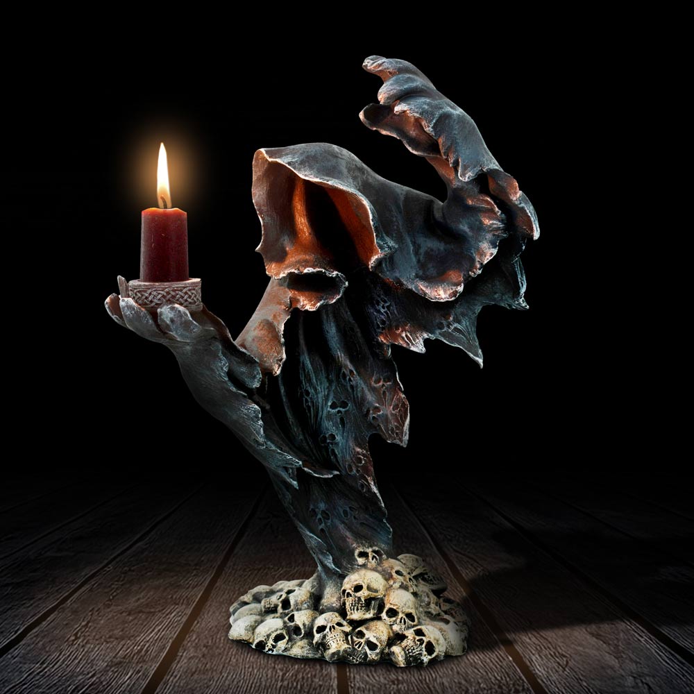Flicker of Fate Candle Holder 24cm | Candle Holder | Niffty Witchy Supplies UK