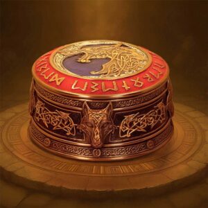 Fenrir's Treasure Box 10.3cm | Decor | Niffty Witchy Supplies UK